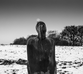 Leaning Man (Antony Gormley sculpture), Archival pigment print